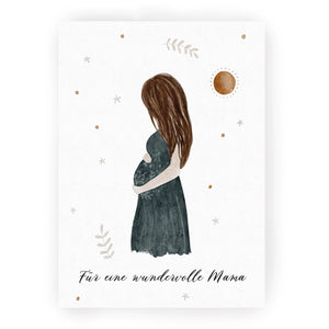 
                  
                    Laden Sie das Bild in den Galerie-Viewer, Postkarte Wundervolle Mama
                  
                