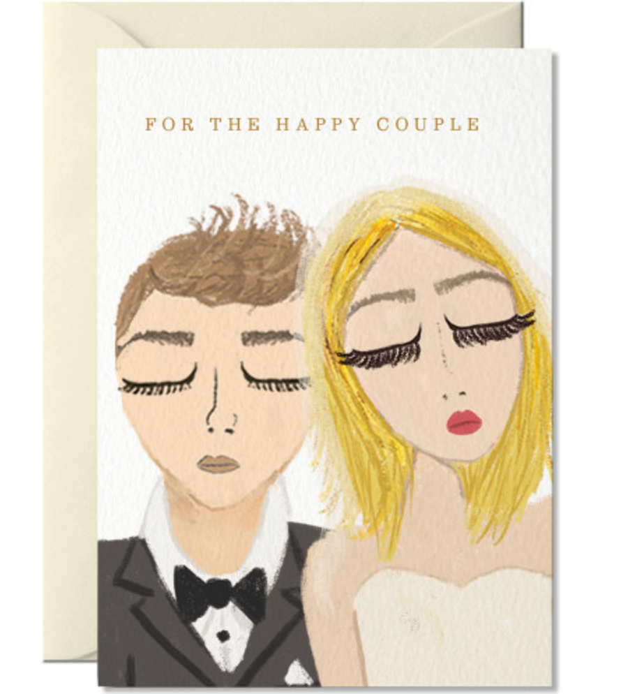 Klappkarte - FOR THE HAPPY COUPLE